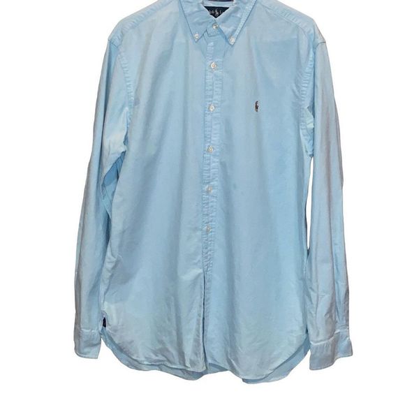 Ralph Lauren Shirts Ralphlauren Long Sleeve Button Down Light Blue